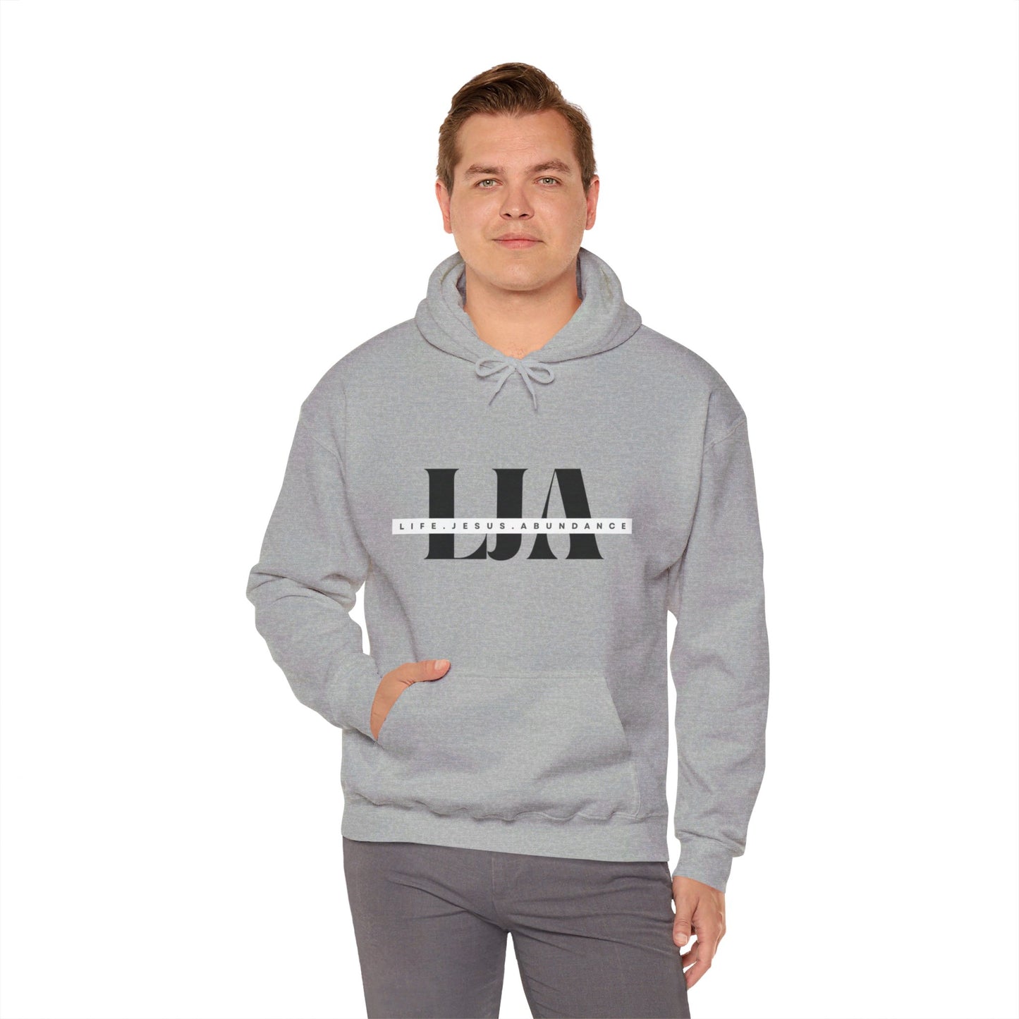 Life Jesus Abundance Unisex Heavy Blend™ Hooded Sweatshirt