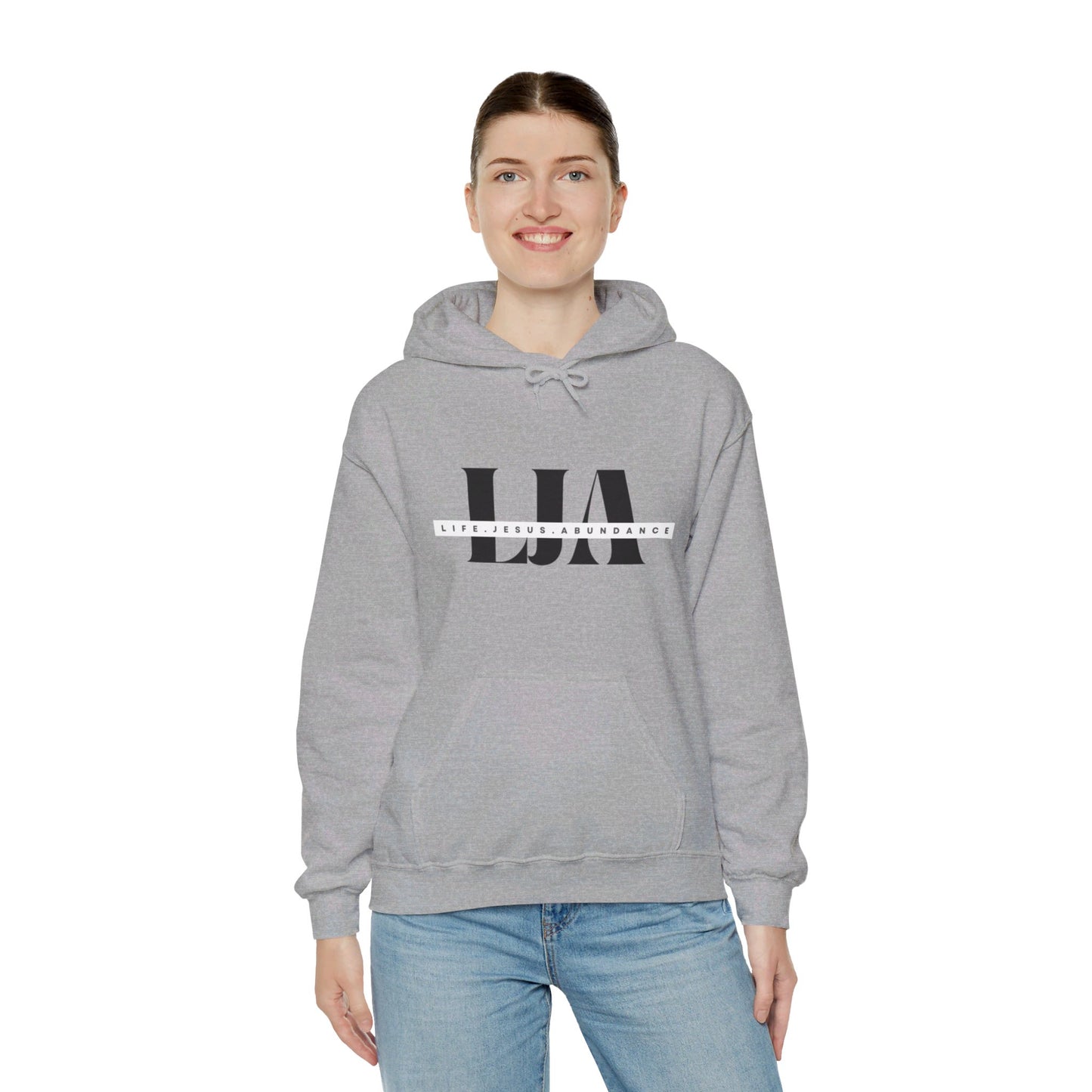 Life Jesus Abundance Unisex Heavy Blend™ Hooded Sweatshirt