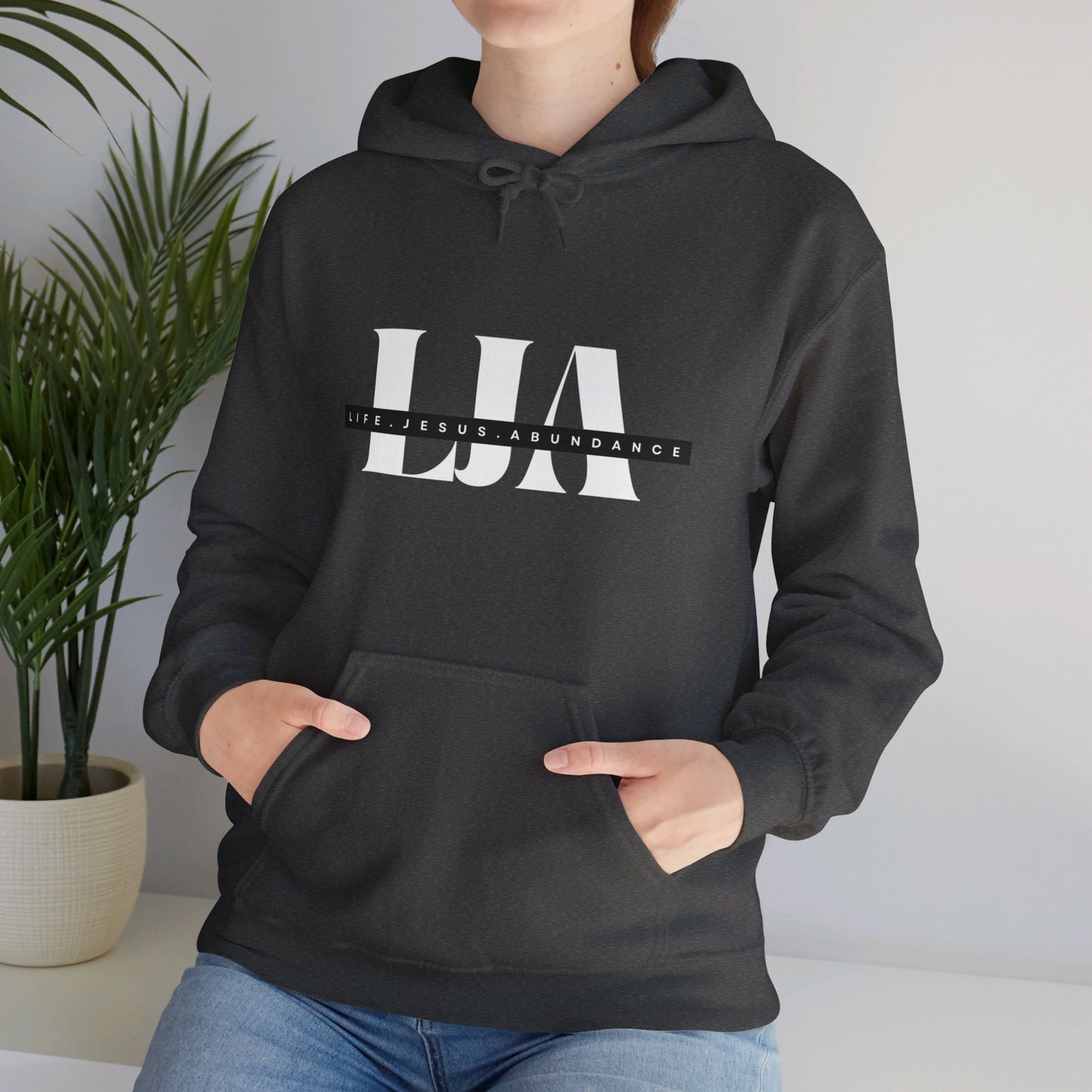 Life Jesus Abundance Unisex Heavy Blend™ Hooded Sweatshirt