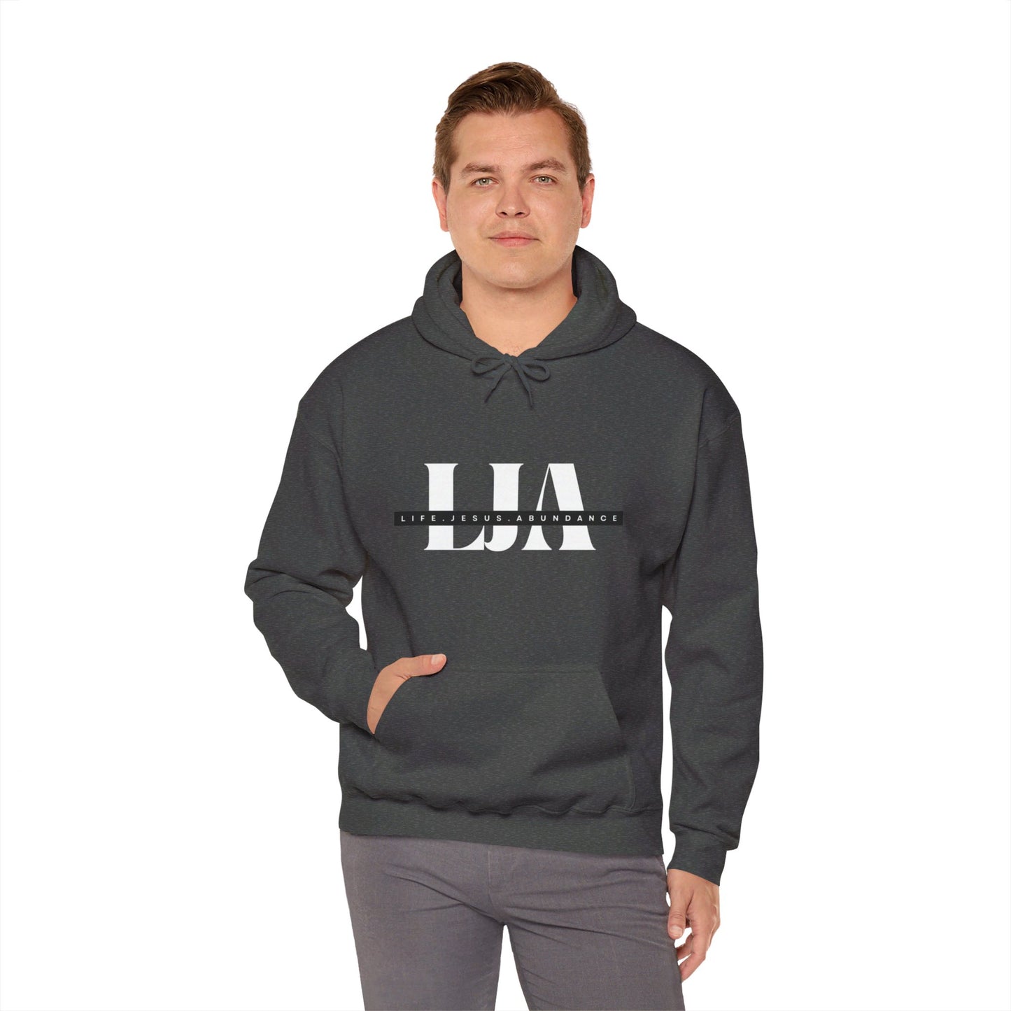 Life Jesus Abundance Unisex Heavy Blend™ Hooded Sweatshirt