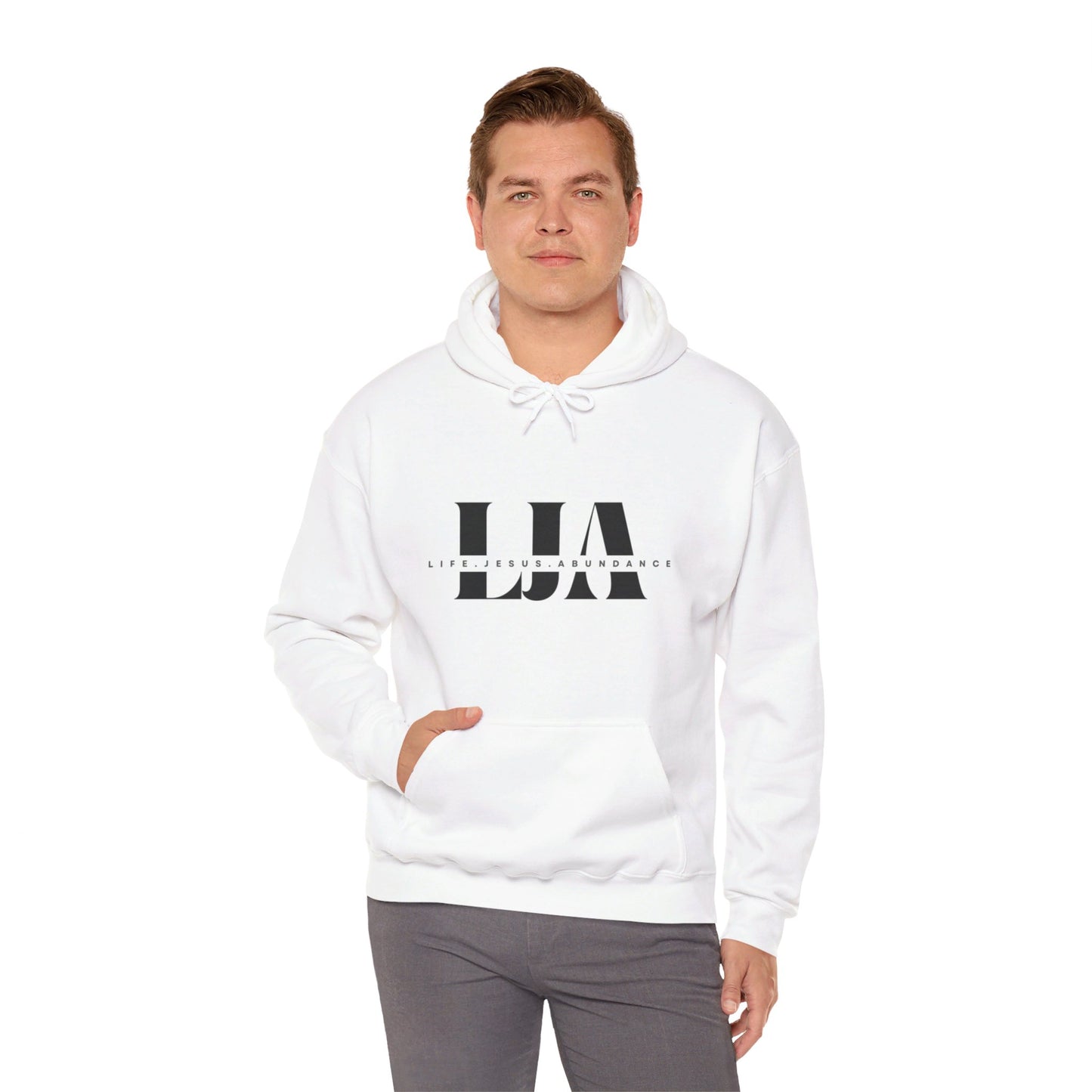 Life Jesus Abundance Unisex Heavy Blend™ Hooded Sweatshirt