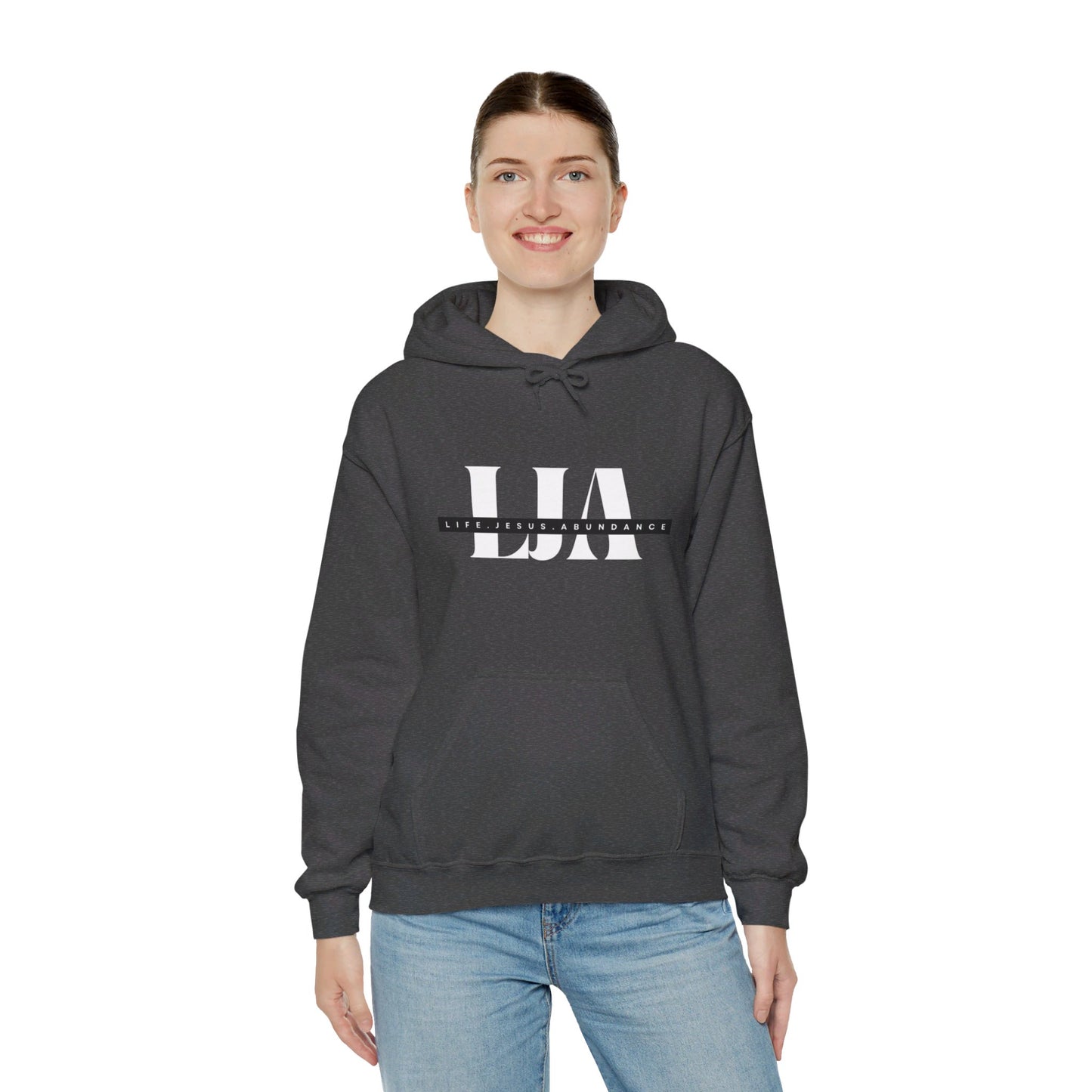 Life Jesus Abundance Unisex Heavy Blend™ Hooded Sweatshirt